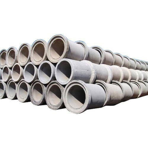 Round RCC Cement Spun Pipe, Thickness: 18 mm, Size: 3 Meter