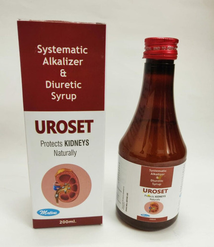 Uroset - Liquid Systematic Alkalizer and Diuretic Syrup | Recommended for Kidney Stones, Non-Prescription, Suitable for Adults, Room Temperature Storage