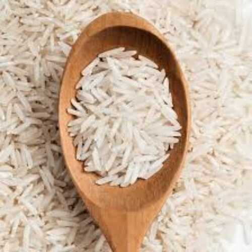 पूरी तरह से पॉलिश किया हुआ लंबे दाने वाला सफेद बासमती चावल