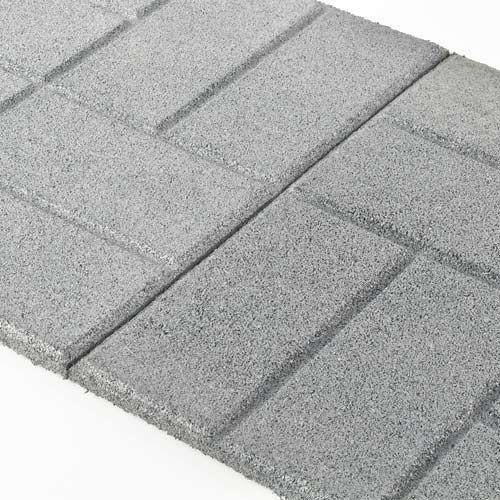 Grey Rectangular Rubber Mold Cement Paver Blocks