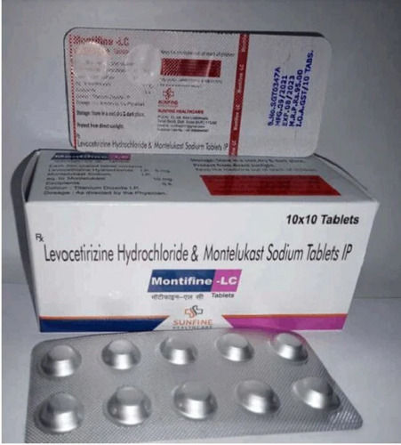 Montifine-Lc Levocetirizine Hydrochloride Montelukast Sodium Anti-Allergic Tablets Application: Kitchen