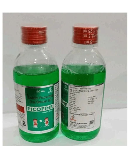 Black Picofine Sodium Picosulfate Oral Solution Bp For Constipation, 100 Ml