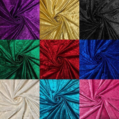 Plain and Woven Velvet Fabric