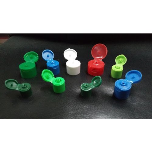 Multicolor Plastic Flip Top Caps