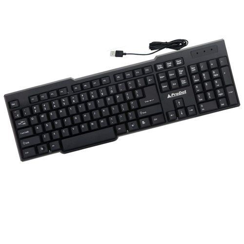 Prodot KB-207S Black USB Keyboard With Wire