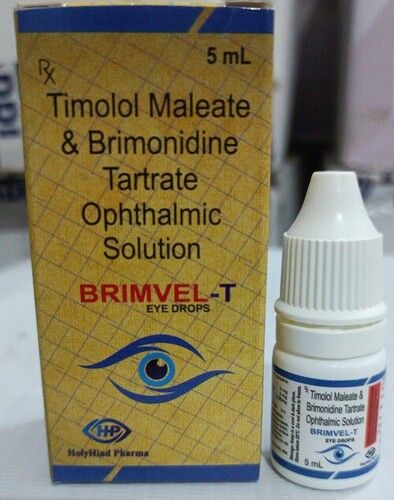 Timolol Maleate And Brimonidine Tartrate Ophthalmic Eye Drops