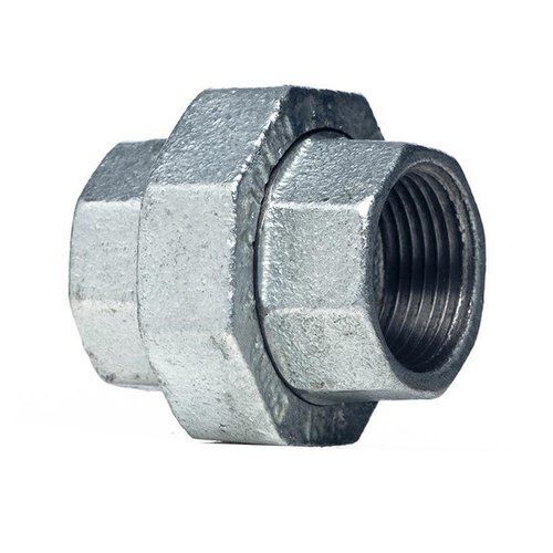 1/2 inch Male Connection Leakage Proof Galvanized Iron Union For Plumbing Pipe