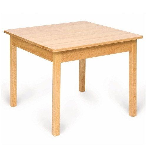 Non Foldable Brown Wooden Table