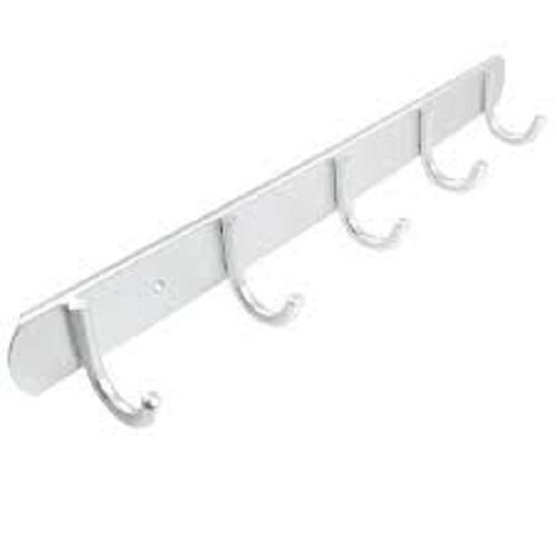 Wall Mounted Glossy Finish Corrosion Resistant Stainless Steel Clothes Hanger