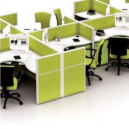 Handmade Easy To Clean Durable And Modular Design Plywood Office Workstation