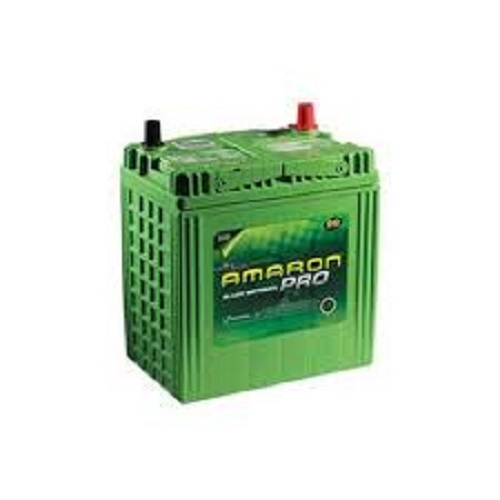 Orange And Yellow Green 100 Ah Premium Amaron Car Battery at Best Price