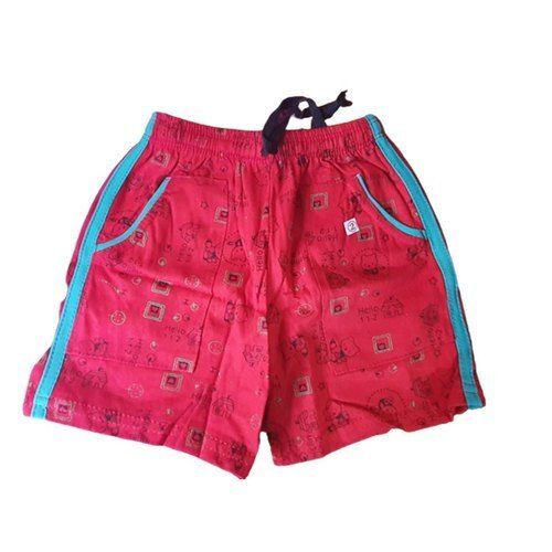 Washable Comfortable Multi-Color Kids Printed Shorts