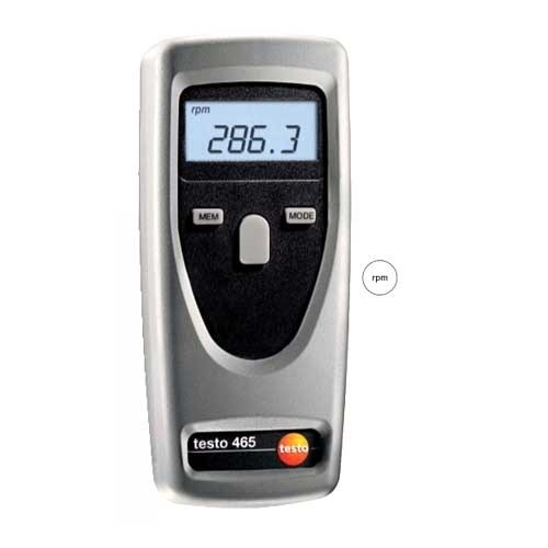 Non Contact Tachometer Abs Testo 465 Digital Tachomer / Rpm Meter Speed