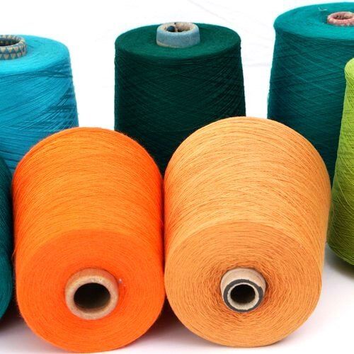 Glossy Finish High Tenacity Plain Semi Worsted Yarn for Textile Industry