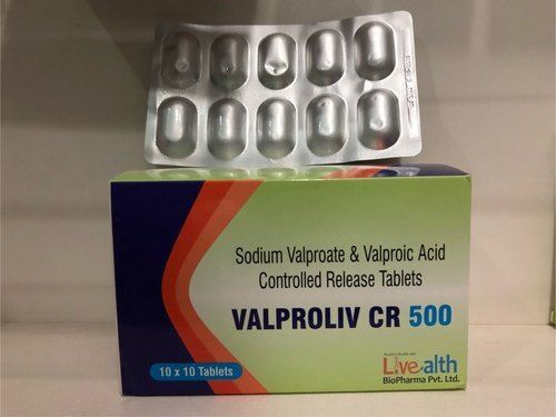 Sodium Valproate And Valproic Acid Controlled Release Tablets