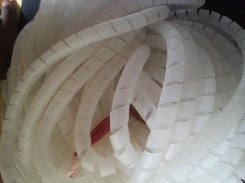 6Mm To 18Mm Spiral Shape Lightweight Pvc Plastic Sleeves