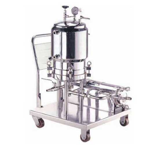 Metal 1 Hp Stainless Steel Sparkler Filter Press Machine