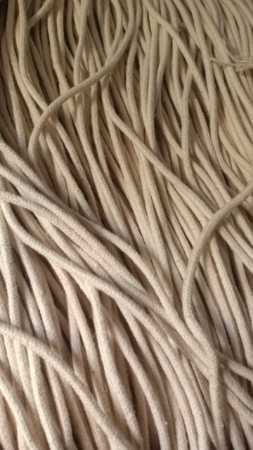 100% Natural Dyed and Weaved Cotton Macrame Cord - Pure Cotton 4mm to 14mm, White Color, Soft & Durable, Lowered Tangle & Snag Tendency