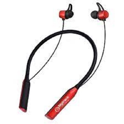 Black And Red Wired Solid Audio Bluetooth