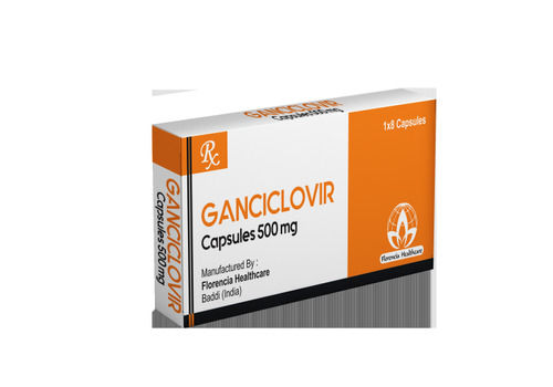 Ganciclovir Capsules 500mg, 500 Mg, Packaging Type: Box