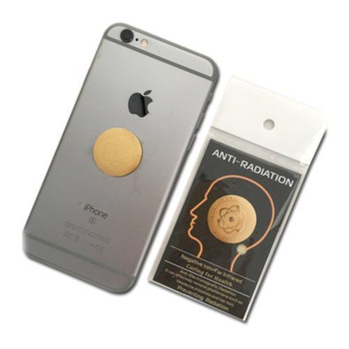 Golden Negative Ions Mobile Anti Radiation Chip, Thickness: 12-21 Mm