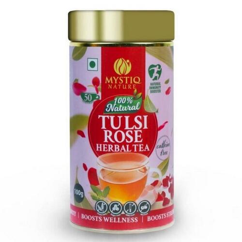 Mystiq Tulsi Rose Herbal Tea (100 Grams)