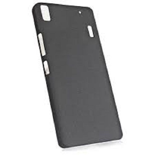 Long Lasting Plain Black Rubber Waterproof Mobile Cover