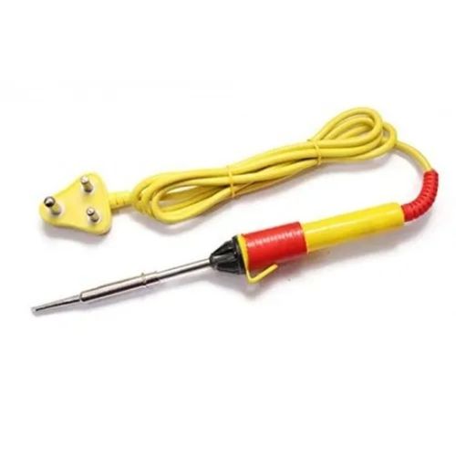 Plastic Coated Aluminum Alloy 230 Volts Electrical Soldering Iron For Repairing