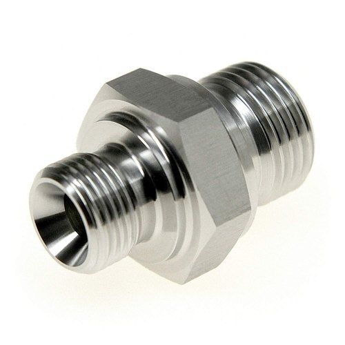 Gray 30 Grams Stainless Steel 2 Inch Hydraulic Hex Nipple For Plumbing