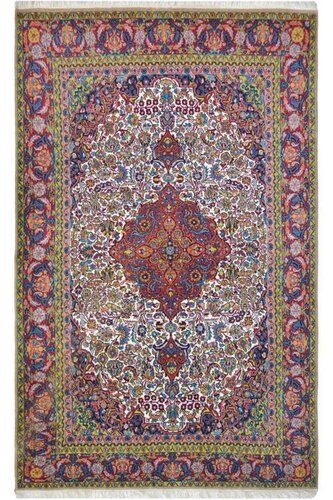 Easy Foldable Multicolored Cotton Silk Rugs