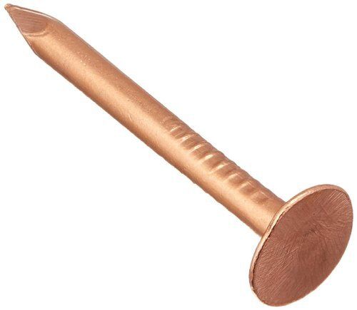 Sturdy Construction Flat Head Copper Nails 3.5 Inch