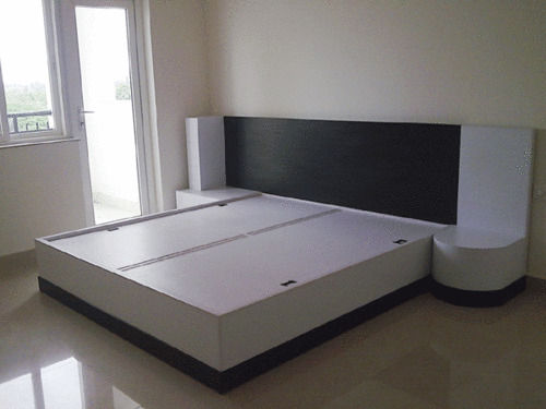 Full Size PVC Box Bed, With Storage