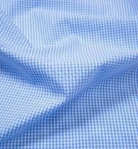 धोने योग्य हल्का पतला और आरामदायक त्वचा के अनुकूल कॉटन चेक फ़ैब्रिक