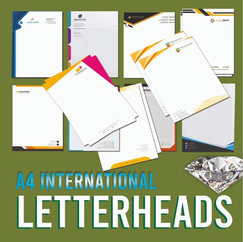 Multicolor Letterhead Printing Service