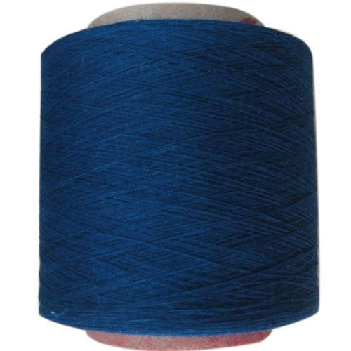 Plain Dyed Blue Denim Yarn For Textile Industry