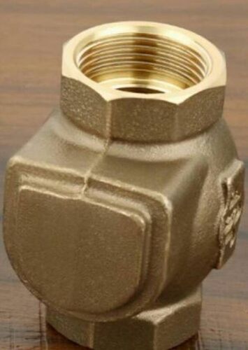 Polish Surface Finish Corrosion Resistance Light Weight Durable Brass Check Valves