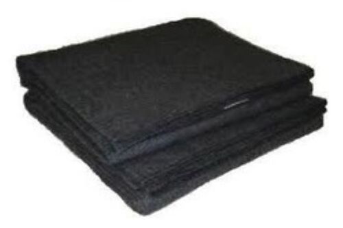 Wool Fiber Satin Border With Folded Stitched Corner Comfortable Military Blanket