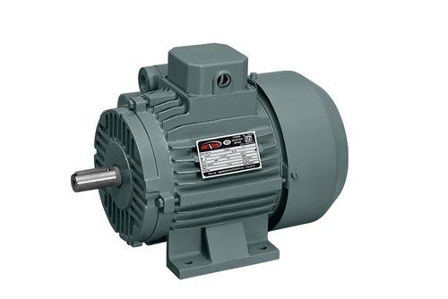 Grey 1.1 Kw 1.5 Hp Single Phase Electric Motor