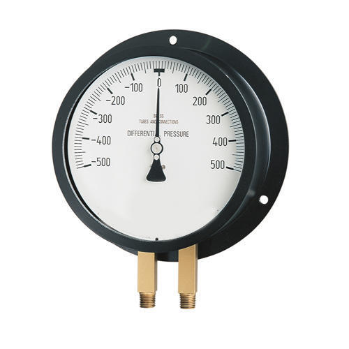 100 Percent Accuracy Diaphragm Type Round Analog Differential Pressure Gauge