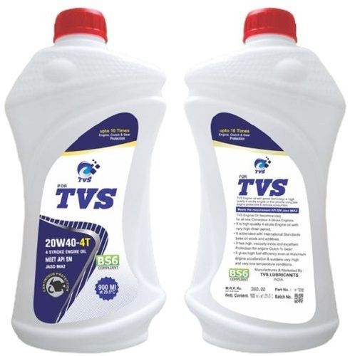 900Ml 20W40 Tvs 4T Engine Oil Ash %: %