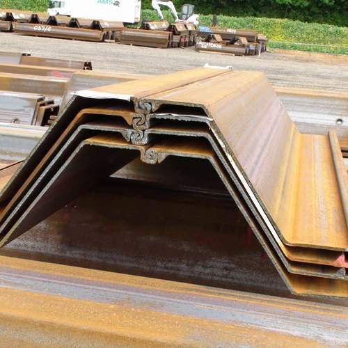 Corrosion Resistant Heavy Duty Z Type Cold Formed Steel Sheet Pile For Construction Usage