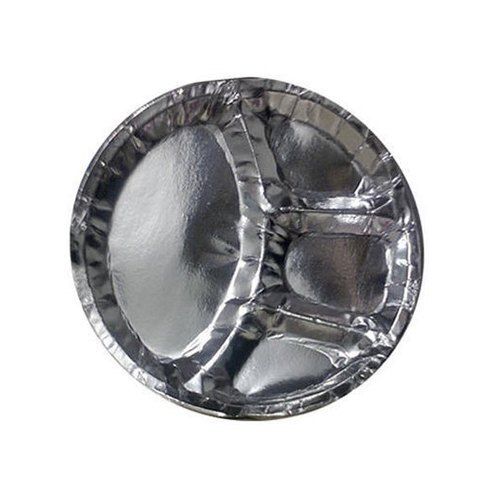 Disposable Silver Paper Plate