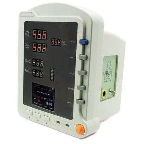 White Durable And Portable Lcd Type 3 Para Monitor For Hospitals