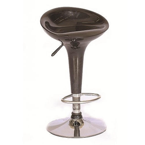 Grey,Silver Acrylic,Stainless Steel SC-X5 Fancy Bar Stool, Size: 45 X 149 X 82 Inch (w X L X H)