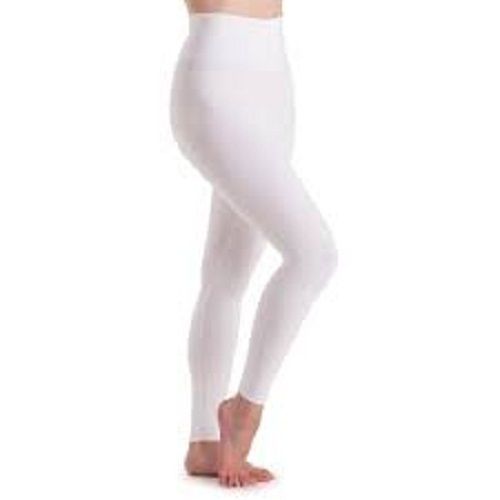 White Ladies Casual Skinny Cotton Leggings