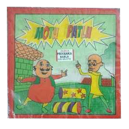 Multi Color Cotton Material Motu Patlu Printed Handkerchief For Kids