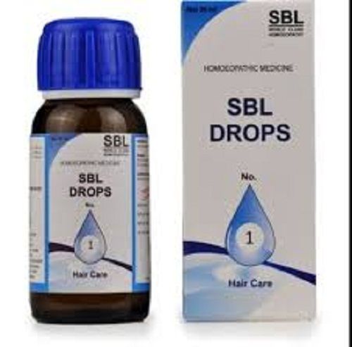 No Side Effect Sbl Drops Hair Care Homeopathic Drugs