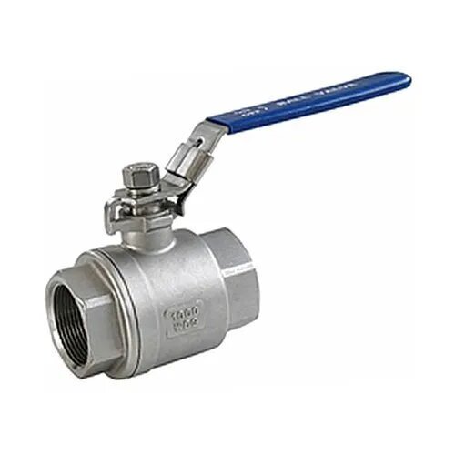 Threaded Connector Stainless Steel Round Shape Hard Structure End Ball Valve - High Temperature Resistance, Durable & Rust Proof, Lightweight Design