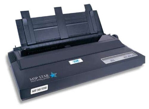 Semi-Automatic Tvs Msp 345 Star Dot Matrix Monochrome Printer