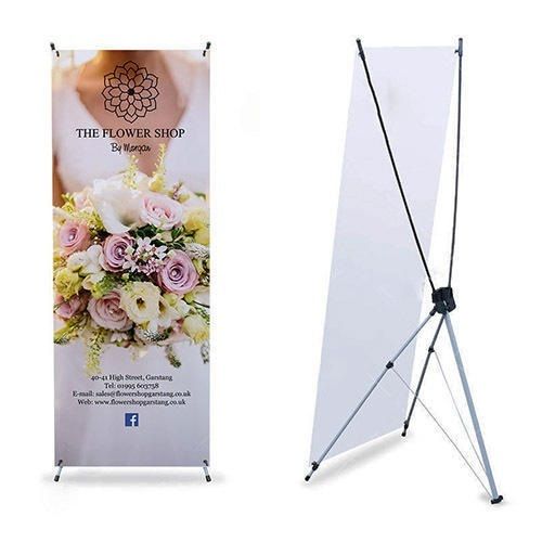 Advertisement X Banner Stand